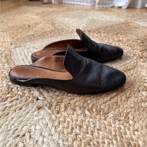 Frye leather mules